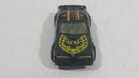 Rare Vintage 1982 Hot Wheels Hot Ones Hot Bird Black Yellow Die Cast Toy Car Vehicle - Gold Wheels