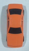 1998 Hot Wheels G-Force Stunt Riders T-Bird Stocker Orange Plastic Body Die Cast Toy Car Vehicle