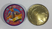 1994 Camel Joe's Smoke Cigarettes Round Set of 4 Coasters in Tin Container - Tobacciana Collectible