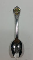 California Redwoods "Redwood Highway" Engraved Bowl Enamel Crest Metal Spoon Travel Collectible