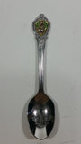 California Redwoods "Redwood Highway" Engraved Bowl Enamel Crest Metal Spoon Travel Collectible