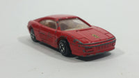 1995 Hot Wheels Ferrari 348 TB Red Die Cast Toy Super Car Vehicle with Corgi Type 1 Wheels - Treasure Valley Antiques & Collectibles