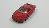 1995 Hot Wheels Ferrari 348 TB Red Die Cast Toy Super Car Vehicle with Corgi Type 1 Wheels - Treasure Valley Antiques & Collectibles