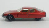 Vintage 1971 Lesney Products Matchbox Superfast Citroen S.M. No. 51 Amber Orange Red Die Cast Toy Car Vehicle with Opening Doors - Treasure Valley Antiques & Collectibles