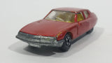 Vintage 1971 Lesney Products Matchbox Superfast Citroen S.M. No. 51 Amber Orange Red Die Cast Toy Car Vehicle with Opening Doors - Treasure Valley Antiques & Collectibles