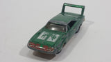 1998 Hot Wheels Flyin' Aces Dodge Charger Daytona Green Die Cast Toy Muscle Car Vehicle