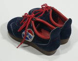 Very Rare Vintage 1970s Zero Gravity Pepsi Cola Soda Pop Toddler Baby Kid's Dark Blue Suede Shoes Collectible