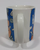 1993 MSC China Hanna Barbera The Flintstones Fred Flintstone Cartoon Character Ceramic Coffee Mug Television Collectible