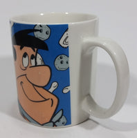 1993 MSC China Hanna Barbera The Flintstones Fred Flintstone Cartoon Character Ceramic Coffee Mug Television Collectible