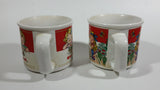 Set of 2 1993 Campbell's Soup M'm! M'm! Children Design Good Ceramic Soup Mug - Treasure Valley Antiques & Collectibles