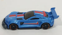 2018 Hot Wheels Muscle Mania Track Ripper Blue Die Cast Toy Car Vehicle