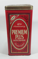 1995 Christie's 60th Anniversary Premium Plus Crackers Tin  - Nabisco Brands - Treasure Valley Antiques & Collectibles