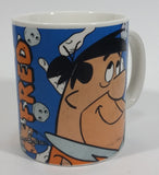 1993 MSC China Hanna Barbera The Flintstones Fred Flintstone Cartoon Character Ceramic Coffee Mug Television Collectible