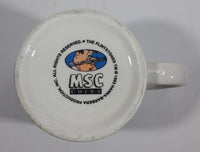 1993 MSC China Hanna Barbera The Flintstones Fred Flintstone Cartoon Character Ceramic Coffee Mug Television Collectible