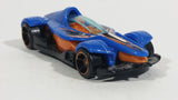 2010 Hot Wheels Formula Street Metalflake Blue Die Cast Toy Race Car Vehicle - Treasure Valley Antiques & Collectibles