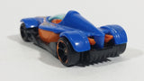 2010 Hot Wheels Formula Street Metalflake Blue Die Cast Toy Race Car Vehicle - Treasure Valley Antiques & Collectibles