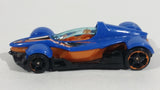 2010 Hot Wheels Formula Street Metalflake Blue Die Cast Toy Race Car Vehicle - Treasure Valley Antiques & Collectibles