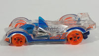 2016 Hot Wheels HW Race X-Raycers Hi-Tech Missile Clear Die Cast Toy Car Vehicle - Treasure Valley Antiques & Collectibles