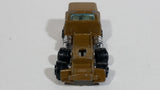 Vintage 1973 Yatming Ford F600 Cabover Brown Semi Truck Tractor Rig Die Cast Toy Car Vehicle - Hong Kong - Treasure Valley Antiques & Collectibles