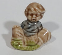 Vintage Wade Red Rose Tea Figurine Jack (From Jack and Jill) Nursery Rhyme