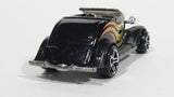 2000 Hot Wheels '33 Ford Roadster Black with Flames Die Cast Toy Car Vehicle