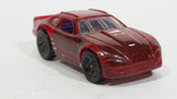 2016 Hot Wheels X-Raycers Stockar Dark Red Die Cast Toy Car Vehicle - Treasure Valley Antiques & Collectibles