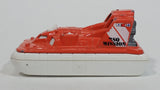 2013 Matchbox Heroic Rescue Amphi Flyer Orange White Die Cast Toy Watercraft Boat Vehicle