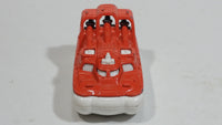 2013 Matchbox Heroic Rescue Amphi Flyer Orange White Die Cast Toy Watercraft Boat Vehicle