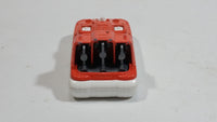 2013 Matchbox Heroic Rescue Amphi Flyer Orange White Die Cast Toy Watercraft Boat Vehicle