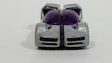 2005 Hot Wheels AcceleRacers Silencerz Iridium Metalflake Silver and Purple Die Cast Toy Car Vehicle - Treasure Valley Antiques & Collectibles