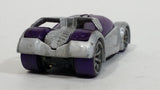 2005 Hot Wheels AcceleRacers Silencerz Iridium Metalflake Silver and Purple Die Cast Toy Car Vehicle - Treasure Valley Antiques & Collectibles