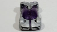 2005 Hot Wheels AcceleRacers Silencerz Iridium Metalflake Silver and Purple Die Cast Toy Car Vehicle - Treasure Valley Antiques & Collectibles