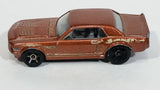 2012 Hot Wheels Muscle Mania '67 Ford Mustang GT Metallic Brown Die Cast Toy Muscle Car Vehicle