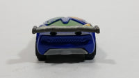 2012 Hot Wheels Impavido 1 Blue 6/8 Die Cast Toy Car Vehicle McDonald's Happy Meal