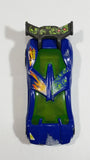 2012 Hot Wheels Impavido 1 Blue 6/8 Die Cast Toy Car Vehicle McDonald's Happy Meal