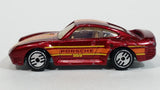 1988 Hot Wheels Porsche 959 Dark Red Die Cast Toy Race Car Vehicle - Treasure Valley Antiques & Collectibles