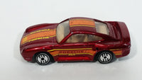 1988 Hot Wheels Porsche 959 Dark Red Die Cast Toy Race Car Vehicle - Treasure Valley Antiques & Collectibles