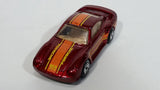 1988 Hot Wheels Porsche 959 Dark Red Die Cast Toy Race Car Vehicle