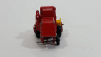 Vintage Lesney Products Matchbox Series No. 65 Claas Combine Harvester Red Die Cast Toy Farming Machinery Equipment Vehicle