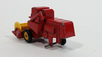 Vintage Lesney Products Matchbox Series No. 65 Claas Combine Harvester Red Die Cast Toy Farming Machinery Equipment Vehicle