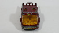 Vintage 1972 Lesney Products Matchbox Superfast Toe Joe Green No. 14 Painted Dark Red Die Cast Toy Car Vehicle - Treasure Valley Antiques & Collectibles
