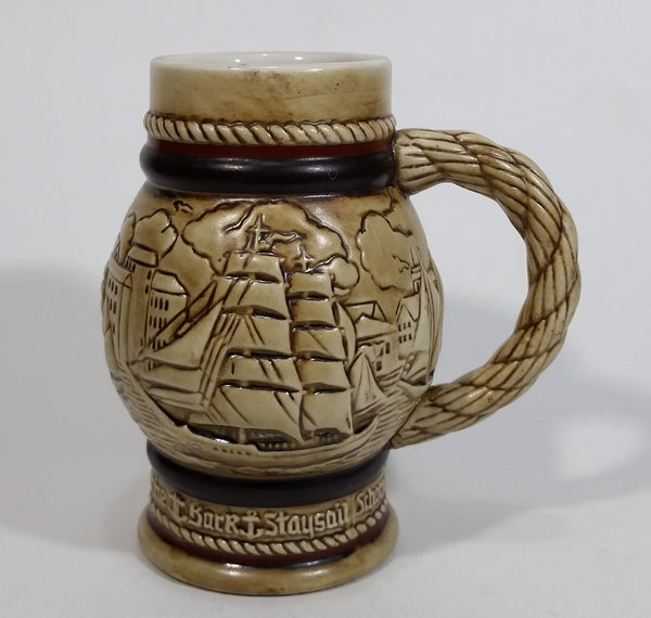 1983 Avon Tall Ships Collection Beer Stein - Ceramarte Brazil - Treasure Valley Antiques & Collectibles