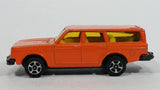Rare HTF Vintage Corgi Juniors Volvo 245 DL Orange Station Wagon Die Cast Toy Car Vehicle with Opening Rear Hatch Door - Treasure Valley Antiques & Collectibles