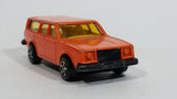 Rare HTF Vintage Corgi Juniors Volvo 245 DL Orange Station Wagon Die Cast Toy Car Vehicle with Opening Rear Hatch Door - Treasure Valley Antiques & Collectibles