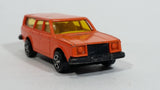 Rare HTF Vintage Corgi Juniors Volvo 245 DL Orange Station Wagon Die Cast Toy Car Vehicle with Opening Rear Hatch Door - Treasure Valley Antiques & Collectibles