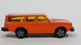 Rare HTF Vintage Corgi Juniors Volvo 245 DL Orange Station Wagon Die Cast Toy Car Vehicle with Opening Rear Hatch Door - Treasure Valley Antiques & Collectibles