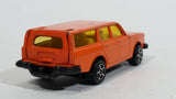 Rare HTF Vintage Corgi Juniors Volvo 245 DL Orange Station Wagon Die Cast Toy Car Vehicle with Opening Rear Hatch Door - Treasure Valley Antiques & Collectibles