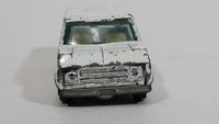 Vintage 1981 Yatming No. 1501 Ambulance Medics Van White Die Cast Toy Car Emergency Rescue Vehicle Universal Studios