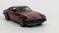 1984 Hot Wheels Jaguar XJS Maroon Burgundy Brown Die Cast Toy Car Vehicle - Treasure Valley Antiques & Collectibles