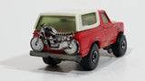 1982 Hot Wheels Ford Bronco Red Die Cast Toy Car SUV Vehicle BW Malaysia - Treasure Valley Antiques & Collectibles